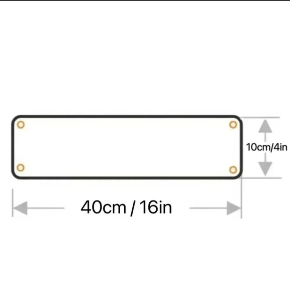 Metal Tin Sign (4''x16''/10cm*40cm) EXIT 420..NWT - Picture 3 of 4